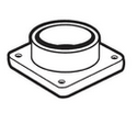 VAC-090 Flanged Coupling With Gasket